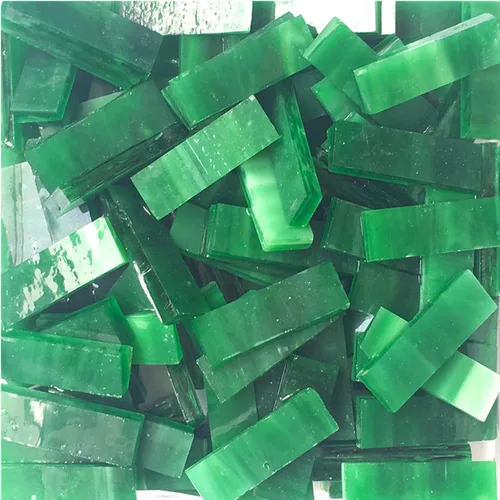 Miniatura 13 de Tira de vidrieras de 0.3 x 0.8 in, piezas de mosaico de vidrio transparente, azulejos de mosaico, pasatiempos, manualidades, material de 7.05 oz