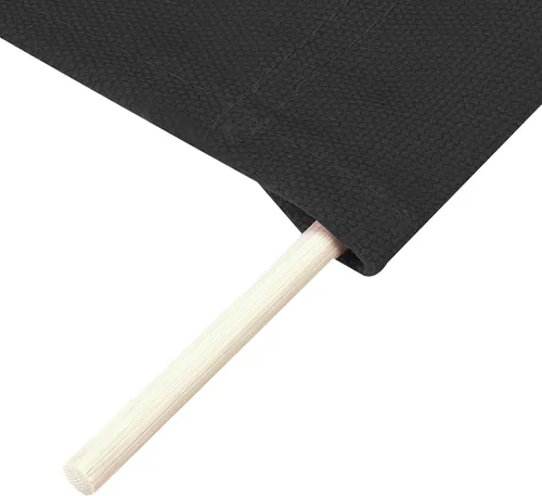 Miniatura 5 de PATIKIL Juego de accesorios para sillas de director, juego 5 en 1 para silla de maquillaje, kit de repuesto de lona y bolsas de almacenamiento Negro