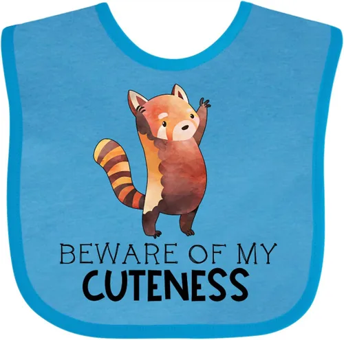 Miniatura 12 de inktastic Beware Of My Cuteness Cute Red Panda Babero