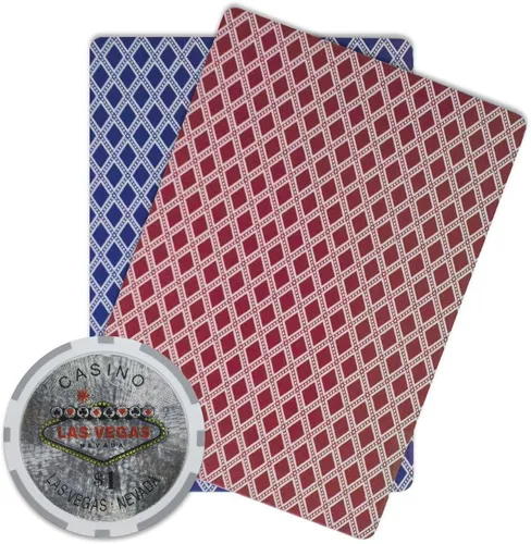 Miniatura 3 de Brybelly Las Vegas Casino Poker Chip Heavy 0.49 oz Clay Composite – Paquete de 50