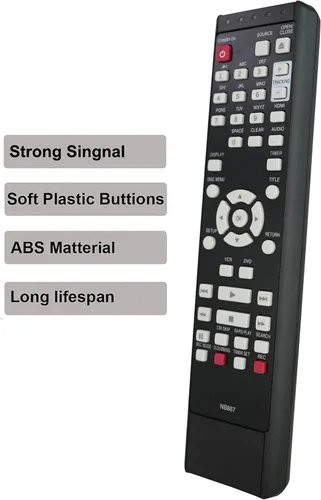 Miniatura 4 de Mando a distancia de repuesto NB887UD NB887 compatible con Magnavox DVD VCR Combo Player ZV427MG9A RZV427MG9 ZV427MG9 RZV427MG9A