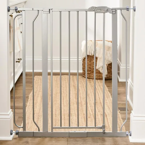 Miniatura 19 de Regalo Safety - Puerta para bebés de 29 a 38.5 pulgadas para puertas y parte inferior de escaleras, puerta de bebé montada a presión con puerta