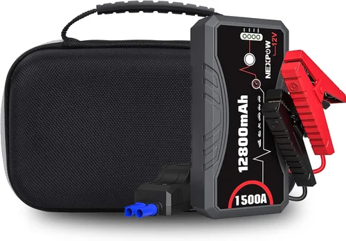 Miniatura 4 de Mchoi Funda de arranque de coche compatible con NEXPOW Jump Starter Q10S, 1500A Peak, solo funda