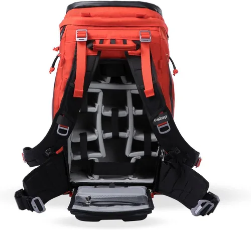 Miniatura 2 de f-stop Ajna - Mochila de cámara de aventura con inserto de engranaje acolchado extraíble para DSLR, al aire libre, viajes, fotografía, Rojo