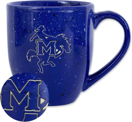 Miniatura 293 de Rico Industries NCAA Virginia Tech Hokies Maroon - Taza de café de cerámica grabada con láser, color del equipo, 16 onzas