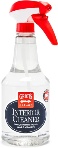 Griot's Garage - Aerosol limpiador de interiores para asientos de automóvil, alfombras, tapicería de tela, tapete de suelo, vinilo, tablero, ideal