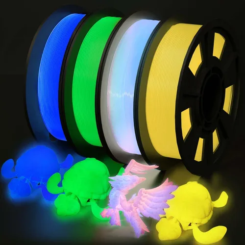 Miniatura 23 de Yousu Seda de Doble Color Filamento PLA para 3D Impresora Filamento Coextrusión PLA Multicolor Filamento PLA 1.75mm (± 0.03 mm) Compatible