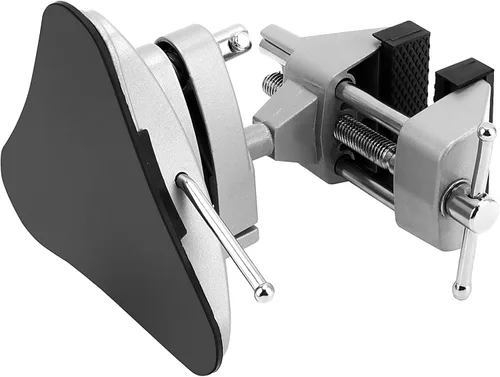 Miniatura 5 de JOIKIT Mini tornillo de succión de mesa, mandíbula de 2-3/4 pulgadas, base de vacío portátil de 360°, tornillo de banco de pasatiempos, ventosa