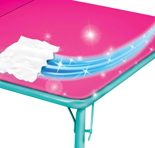 Miniatura 3 de Disney Encanto Juego de mesa y silla para niños: mesa de actividades plegable con 2 sillas para niños pequeños y niños de 3 a 7 años, marco de metal
