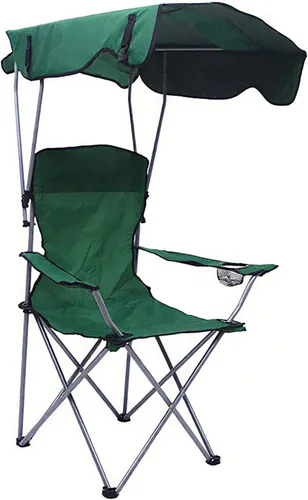 Miniatura 11 de Camping Folding Chair with Canopy Outdoor Portable Beach Canopy Outdoor Fishing Portable Sun Shade Folding Oxford Fabric Black 50 * 50 * 90/120CM