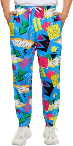 Pantalones deportivos retro de los años 80 y 90 para hombres y mujeres, pantalones de entrenamiento vintage, pantalones deportivos, trajes para
