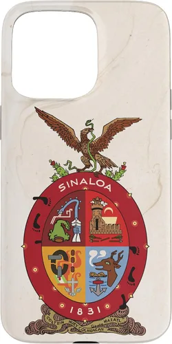 Miniatura 27 de iPhone 13 Pro Max Bandera de Sinaloa y fondo elegante - Funda Sinaloense Pride