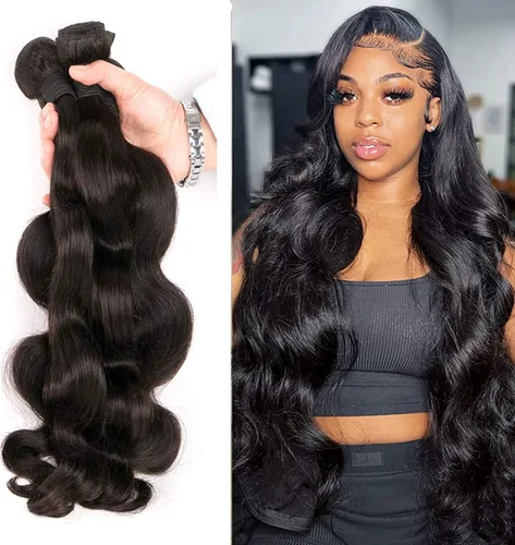 Miniatura 35 de Extensiones de cabello humano afro rizado 4B 4C Afro Kinky a granel de cabello humano virgen sin procesar para mujeres, negro natural, 8 pulgadas