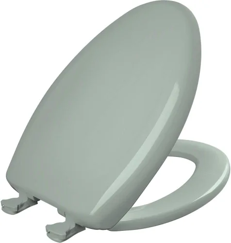 Miniatura 22 de Bemis Classic Colors - Asiento de inodoro de cierre lento, bisagras fáciles de limpiar y asiento de plástico duradero, fabricado en Estados Unidos
