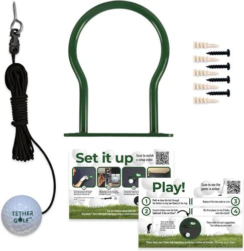 Miniatura 5 de Mini juego de golf para interiores y exteriores, juego de golf único para que toda la familia lo disfrute. Utiliza tu putter favorito o tira a mano