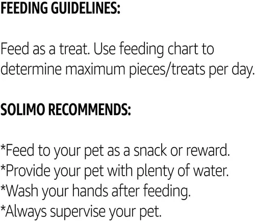 Miniatura 4 de Amazon Brand - Solimo Golosinas de Pollo Deshidratado para Perros, 2 libras (El Empaque Puede Variar)