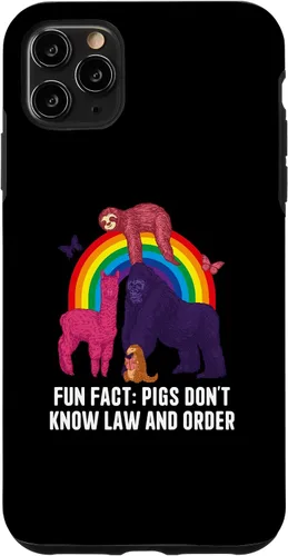 Miniatura 11 de iPhone 15 Pigs Dont Know Law and Order Funny Animal Pun Humor Case
