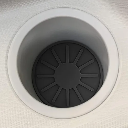 Miniatura 7 de Paquete de 4 posavasos para automóvil para portavasos, 2.68 pulgadas, inserto de copa de silicona antideslizante para automóvil, alfombrillas