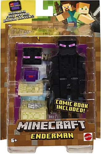 Miniatura 6 de Mattel ¡Figuras de cómics, accesorios y aplicación gratuita de cómics de Minecraft de 3.25 pulgadas!