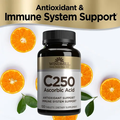 Miniatura 3 de VIT C TABS 250 MG WMILL 100