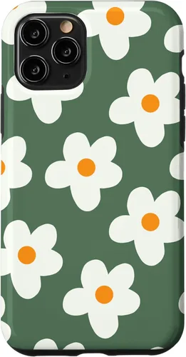 Miniatura 27 de Retro 60s flower vintage floral pattern sage green Groovy Case for iPhone 16