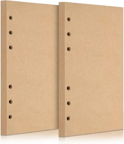 Miniatura 7 de Papel de recambio A6, 320 páginas A6, hojas sueltas, 6 agujeros, repuestos para cuaderno de 6 anillas rellenables, planificador, diario, pintura