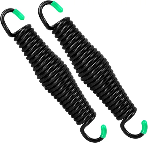 2 paquetes de muelles premium para columpio de porche, muelles resistentes de 1300 lb, muelles para columpio resistentes a la oxidación, muelle para