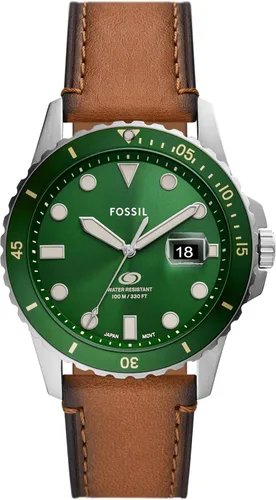Miniatura 14 de Fossil Men's Watch, Blue Quartz Stainless Steel Dive-Inpired Watch for Men