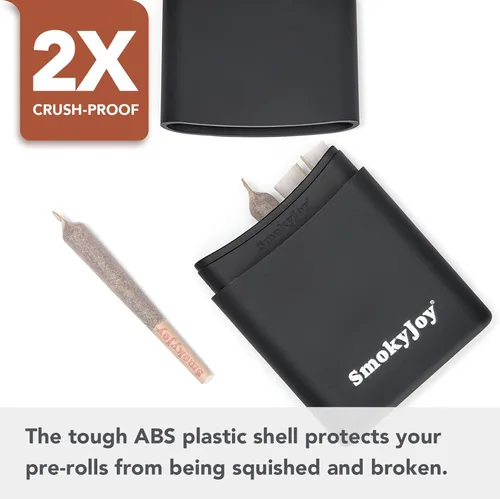 Miniatura 5 de Estuche para cigarrillos a prueba de olores, Estuche de 5 agujeros con un solo soporte, Estuche de almacenamiento para conos enrollados