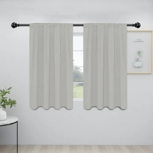 Miniatura 142 de Easy-Going - Cortinas opacas con bolsillo para varilla para el dormitorio, cortinas para ventanas que oscurecen la habitación o la sala de estar