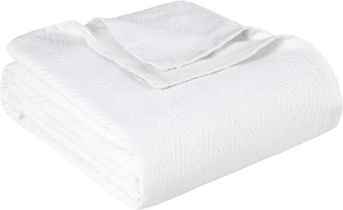 Miniatura 28 de Superior Metro - Manta de algodón para todas las estaciones, manta tejida para sofá, cama, ropa de cama, casa de campo, artículos esenciales