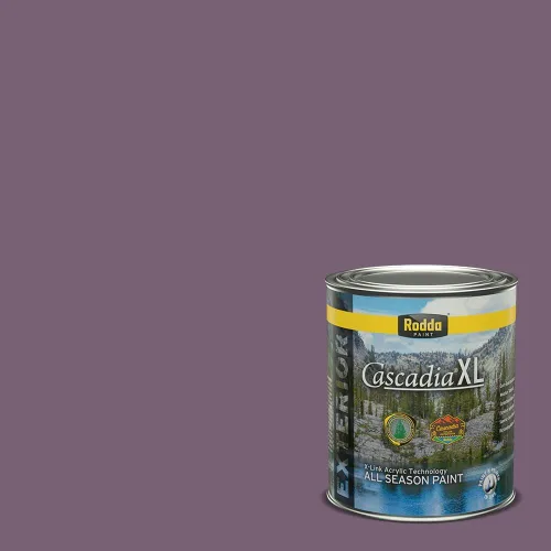 Miniatura 35 de Rodda Paint CASCADIA XL - Pintura e imprimación satinada para exteriores en uno, cuarto de galón, blanco abstracto
