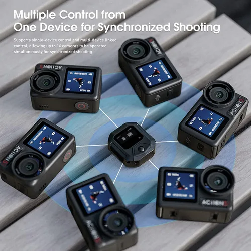Miniatura 4 de YDW Control remoto GPS Bluetooth para DJI Osmo Action 6/Action 5 Pro/Action 4, una máquina con múltiples controles, accesorios de acción inteligente