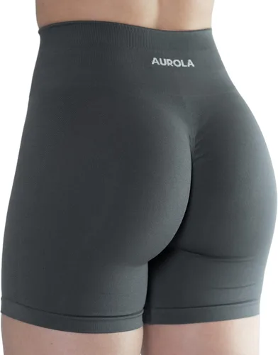 AUROLA Intensify - Pantalones cortos de entrenamiento para mujer, sin costuras, para gimnasio, yoga, correr, deporte, ejercicio activo, fitness