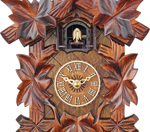 Miniatura 4 de Reloj de cuco de cuarzo - Las hojas tradicionales de vid AH 40/1 QM