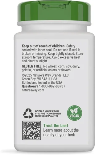 Miniatura 11 de Nature 's Way - Raíz de diente de león, de 525 mg. 100 cápsulas, 12300, 100, 1, 1