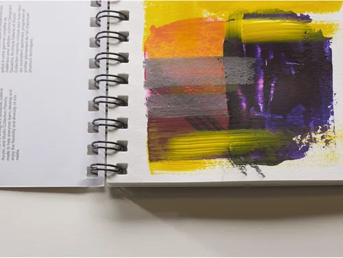 Miniatura 4 de Winsor & Newton Bloc de medios mixtos profesional, 9" x 12", 30 hojas, 250gsm, blanco