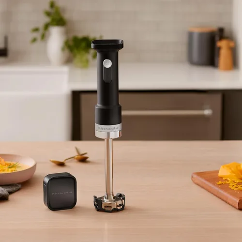Miniatura 5 de KitchenAid Batidora de mano inalámbrica Go - batería incluida, KHBRV71, negro mate