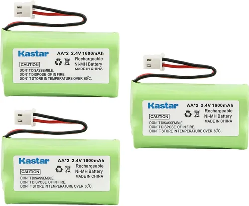 Miniatura 5 de Kastar Paquete de 2 baterías de repuesto para Vtech BT175242, BT-175242, BT275242, BT-275242, 6119, 6128, 6129, 89-1341-00-00, 8913410000, CS6128