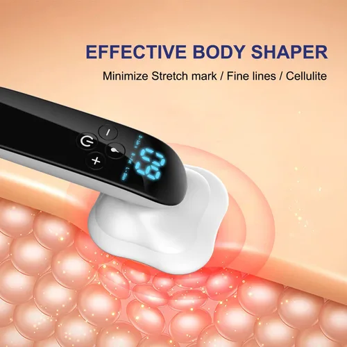 Miniatura 5 de CENXIGO Masajeador de celulitis Pro Max de 4 cabezas, máquina de moldear cuerpo inalámbrico para brazos, piernas, espalda.