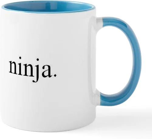 Miniatura 138 de CafePress Ascii - Taza de café de cerámica, taza de té, 11 onzas