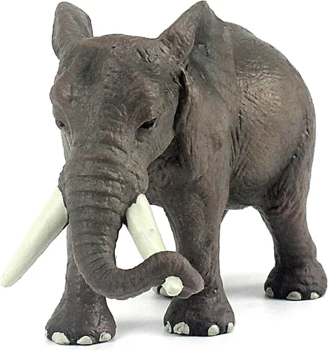 Miniatura 20 de FUNSHOWCASE Figura de juguete de búfalo de animales de la selva africana, figura de plástico realista, altura de 2.6 pulgadas