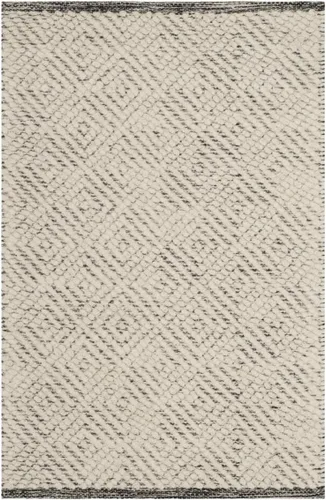 Miniatura 25 de SAFAVIEH Colección Natura - Alfombra decorativa de 2 x 3 pies, azul, lana hecha a mano, ideal para áreas de alto tráfico en entrada, sala de estar