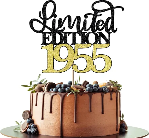 Miniatura 28 de Decoración para tartas de edición limitada de 1935, decoración de pastel de feliz cumpleaños 90, hombres y mujeres animan 90 años/90 y fabulosa