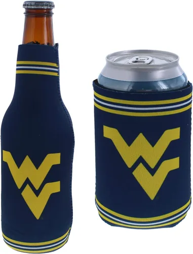 Miniatura 104 de College Team Color Logo Can & Bottle Holder Insulator Beverage Cooler Set