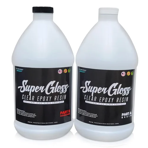 The Epoxy Resin Store SG-1 - Vidrio superbrillante resistente a los rayos UV y a la humedad, como resina epoxi no tóxica para encimeras de bar y