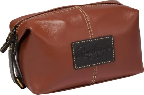 Miniatura 5 de Rawlings Travel Kit Toiletry Bag Collection Genuine Leather Multiple Styles &
