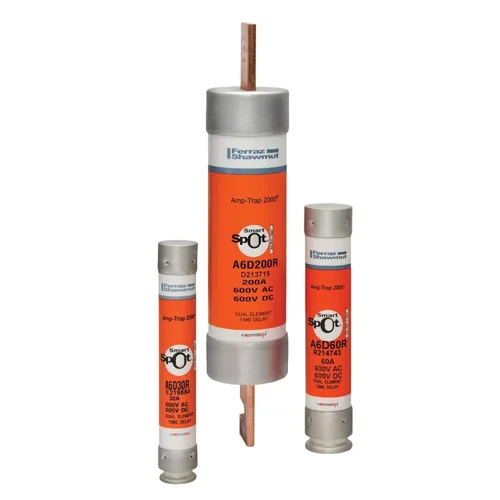 Miniatura 36 de Mersen a6d-r amp-trap Clase de 2000 time-delay/RK1 Fusible con fusible visual Open Indicador, 1