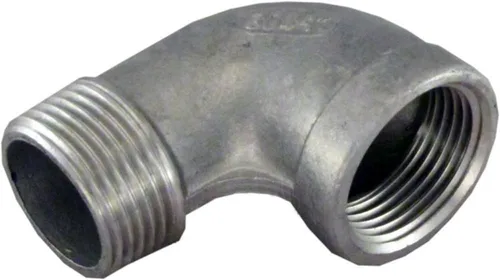 Miniatura 8 de Duda Energy 45° Codo 1/2" Hembra NPT Instalación de tubería de acero inoxidable 0,5