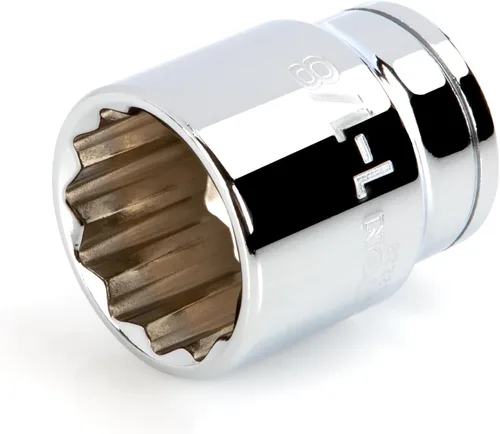 Miniatura 31 de TEKTON Unidad de 1/2 pulgada x enchufe de 12 puntos de profundidad de 1 pulgada SHD23225